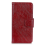 Nappa Texture Leather CaseRedFor iPhone 15 Pro Max 2