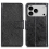 Nappa Texture Leather CaseBlackFor iPhone 17 Pro Max 1