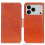 Nappa Texture Leather CaseOrangeFor iPhone 17 Pro Max 1
