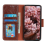 Nappa Texture Leather CaseBrownFor iPhone 16e 4