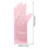 3 paar jurkhandschoenen, roze + wit + 2