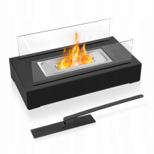 Freestanding Bio Fireplace Bestgoods2024 35 X 14 X 18 Cm Blackblack