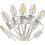 5 Base C7 String Bulbs Christmas Village Light Accessory Cord With 5 Led Light Bulb 1