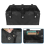 Durable Rollator Bag for Four Wheel Walker - Easy InstallationBlack 2