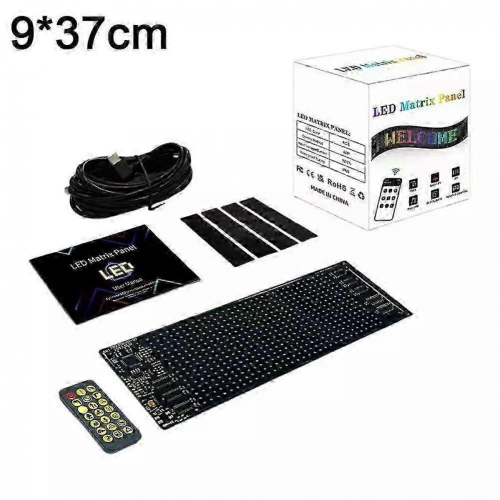 Truck-Specific Devil's Eye LED-Screen Car Eye Light Truck Dynamic LED Light9.2cm*37.4cm