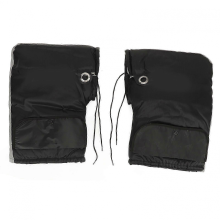 1 Pair Waterproof Windproof Winter Motorcycle Handlebar Gloves for Scooter and Snowmobile 16cm/6.3in