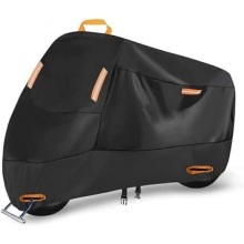 Motorbike Cover for Piaggio MP3 500 AntiUV Waterproof Indoor Outdoor Size L Orange