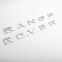 3D ABS Logo Sticker for Range Rover Hood Badge Sport Evoque L322 L406 25-26Matt Silver RR