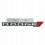 Grill Emblem Dodge Logo Badge 15*2cm 5