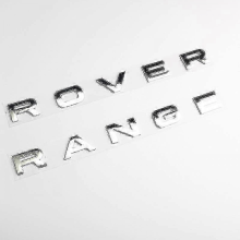 3D ABS Logo Sticker for Range Rover Hood Badge Sport Evoque L322 L406 25-26Chrome RR