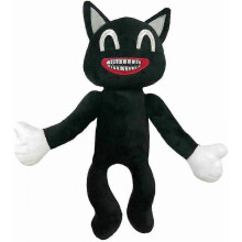 (25cm) Siren Head Horror Black Plush Stuffed Doll Kids Christmas Gift Toy