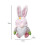(Pink) Easter Rabbit Gnome Plush Doll Home Decor Easter Ornaments 3