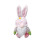 (Pink) Easter Rabbit Gnome Plush Doll Home Decor Easter Ornaments 2