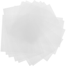 20 blatt wärmeschrumpfpapier zum selbermalen, durchscheinend