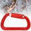Outdoor-Klettern D-Typ Dreiteiliger Karabiner 4