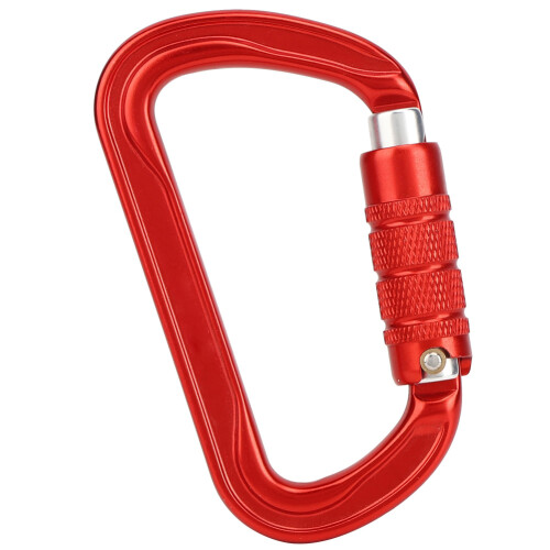 Outdoor-Klettern D-Typ Dreiteiliger Karabiner