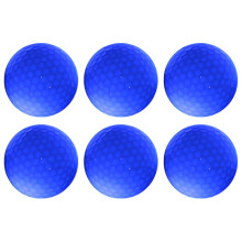 6PCS Synthetischer Gummi LED Leuchtender Golfball