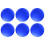 6PCS Synthetischer Gummi LED Leuchtender Golfball 1