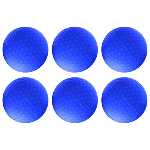 6PCS Synthetischer Gummi LED Leuchtender Golfball