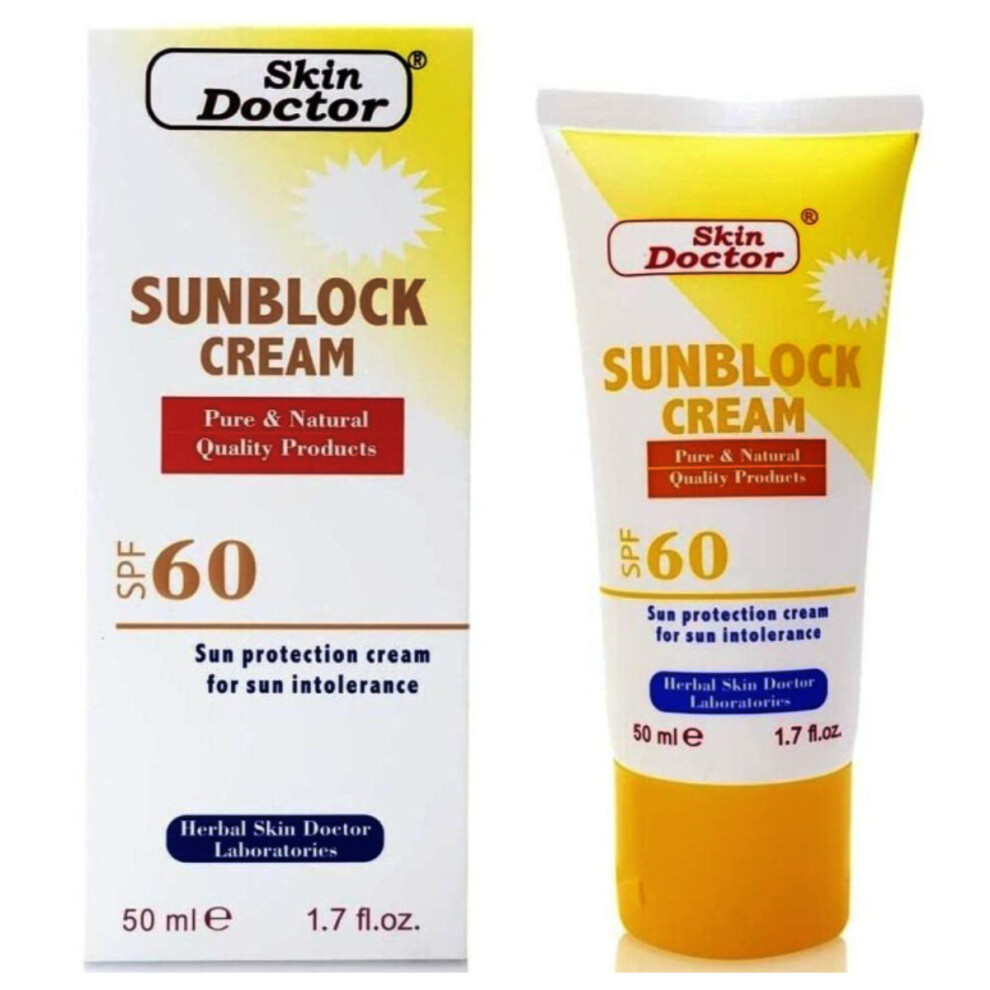 Cream Skin Doctor Sunblock Spf 60 Compact 50Ml Defense Against Uv Rays, Keeps Skin Moisturized While Providing Sun Protection
