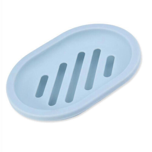 (4pcs, Light  Blue) 1/4 Pcs Soap Dish Bathroom Soap Plastic Drain Rack Soap Holder 1