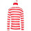 (M, Children) Christmas Cosplay Costume Red Stripe Set V 4
