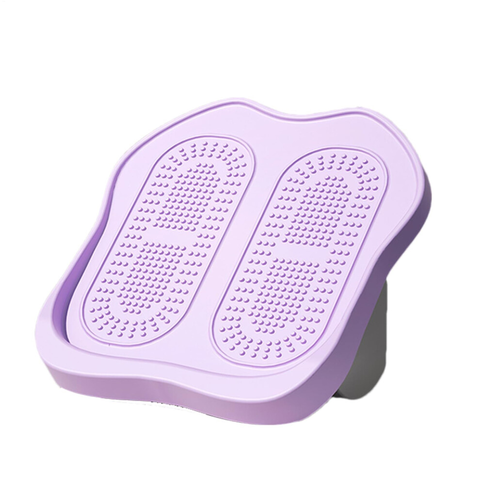 Calf Stretch Wedge Board Nine Levels Anti-Shake Balance Board Purple For Injury Prevention And Rehabilitation