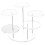 Jewelry Display Stand Clear Riser Desktop Ring Rack Shelf Organizer 1