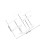 Jewelry Display Stand Clear Riser Desktop Ring Rack Shelf Organizer 2