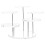 Jewelry Display Stand Clear Riser Desktop Ring Rack Shelf Organizer 9