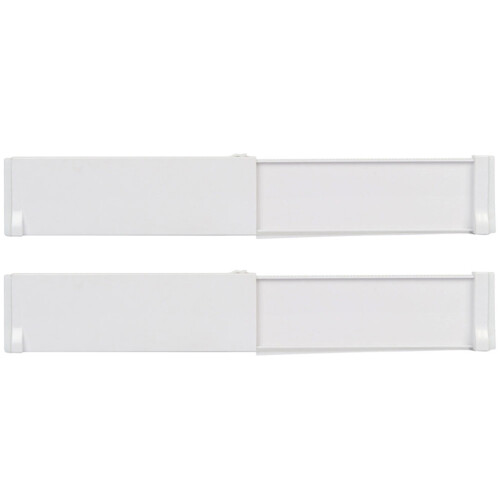 Drawer Separators Board Abs Transparent 2pcs 8.5x1.5x29.5cm