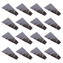 50Pcs Stylish Black Floral Arrangement Bags Waterproof Plastic