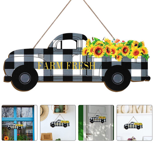 Creative Wood Sign For Interior Decorating 1set 11.8in 1
