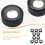 10Sets Black Empty Eyeshadow Boxes Ps Aluminum Portable Storage Cases 9