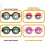 (Pink) Crazy Eyes Prank Glasses Funny Practical Toys B 2