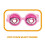 (Pink) Crazy Eyes Prank Glasses Funny Practical Toys B 5
