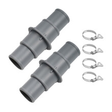 Pool Hose Adapter Set Flexible Pool Pipe Joint Hose Connector For Pool Maintenance Systems 2 Sets