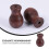 12Pcs Coffee Wood Cord Tassels for Window Blinds Decorative Pull Knobs 4