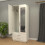 Ready-Assembled 2 Door Wardrobe  Mirrored 2