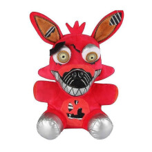 (A34) 18cm Fnaf Stuffed Plush Toys Freddy Fazbear Bear Foxy Rabbit Bonnie Chica Peluche Juguetes 5 Nights At Freddy Plushie Toys Gifts