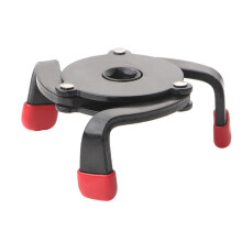 Universal 3 Jaw Oil Filter Remover Tool For Cars Oil Filter Removal Tool Interface Compatible Black