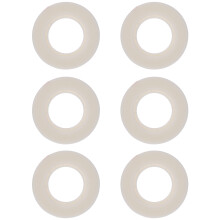 6 schrijf- en correctieband, gefroste transparante tape