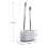 Living And Home Toilet Bowl Silicone and Nylon Brushes Combo Set 6