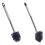 Living And Home Toilet Bowl Silicone and Nylon Brushes Combo Set 5