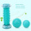 TPE Erdnuss Roller Spiky Massage Ball Set Zurück 6