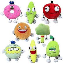 (Yellow banana) Shovelware Brain Plush Toy Cute Soft Stuffed Cartoon Banana Plushie Pillow Dolls