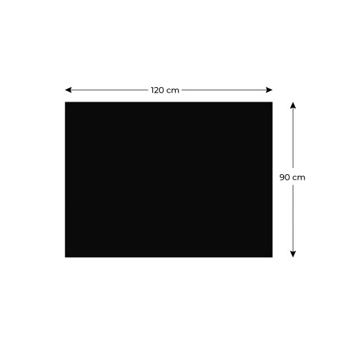 Frameless SLIMboard Magnetic Chalkboard 120x90 cm 1