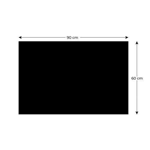 Frameless SLIMboard Magnetic Chalkboard 90x60 cm 1
