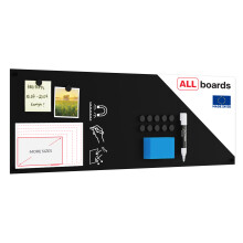 Frameless SLIMboard Magnetic Chalkboard 90x30 cm