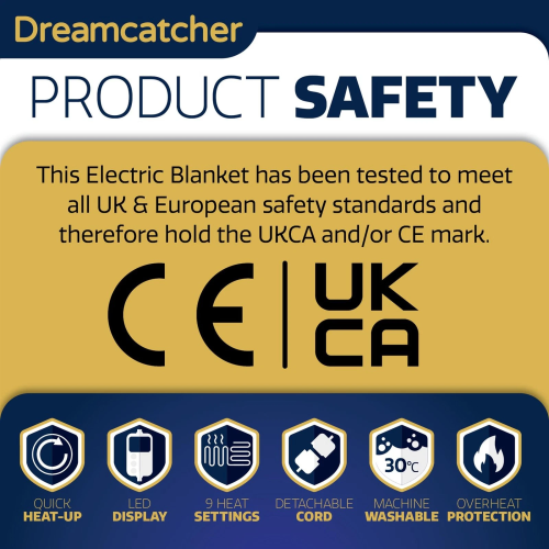 Dreamcatcher Silver Electric Throw Soft Fleece Heated Blanket 2